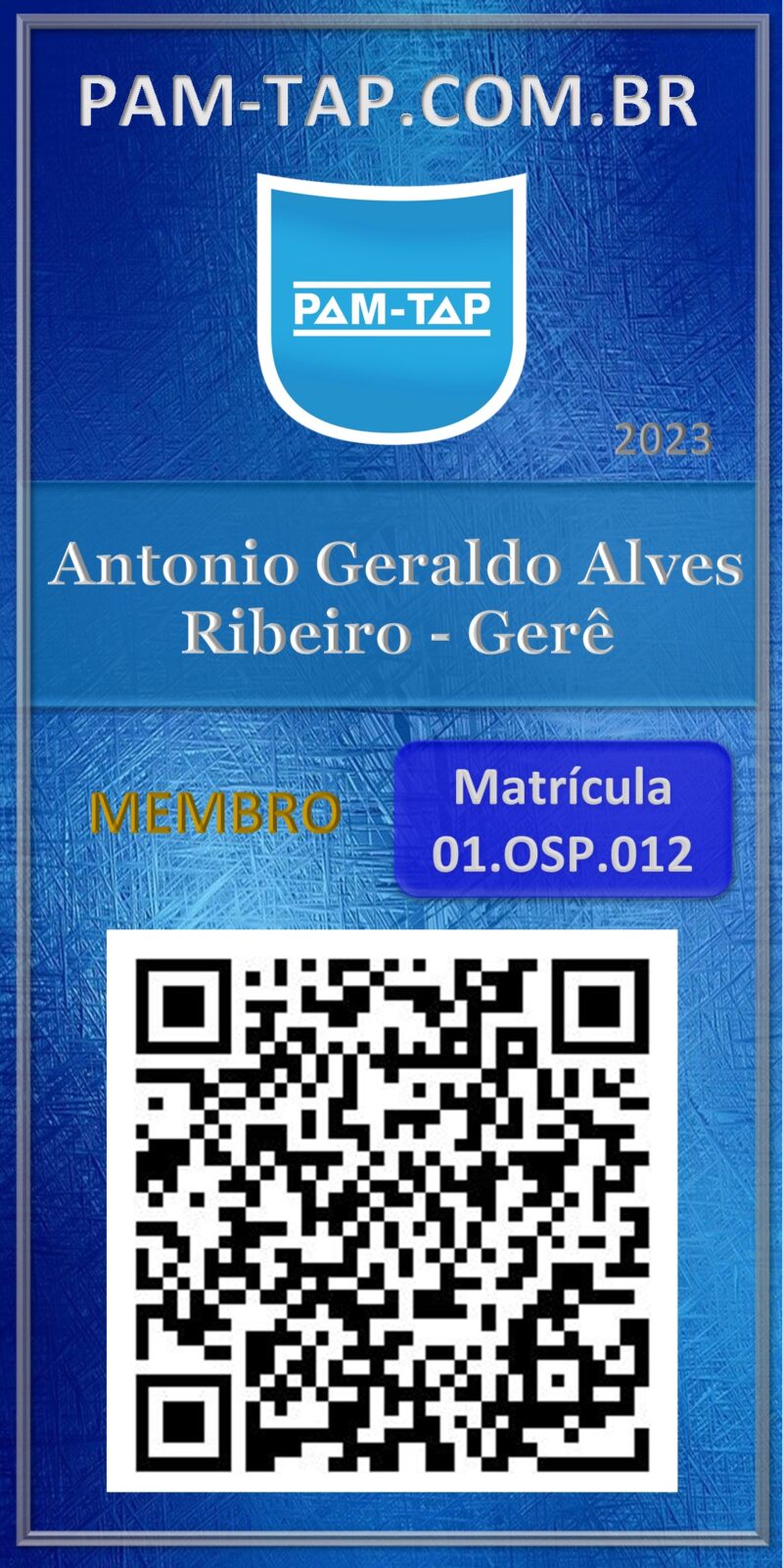 Antonio Geraldo Alves Ribeiro – Gerê-Hazmat 2022-Membro