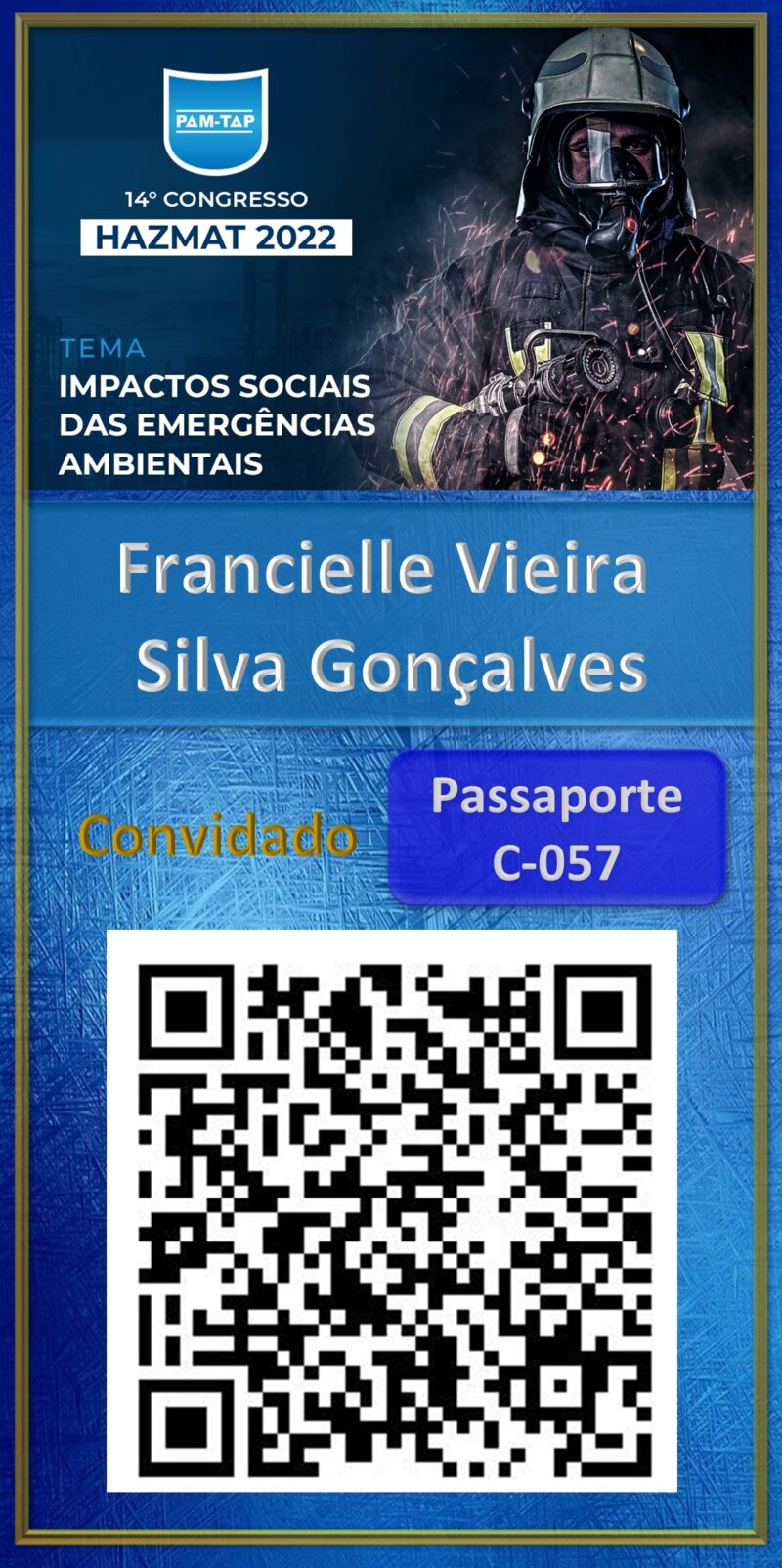 Francielle Vieira Silva Gonçalves-Hazmat 2022-Particular