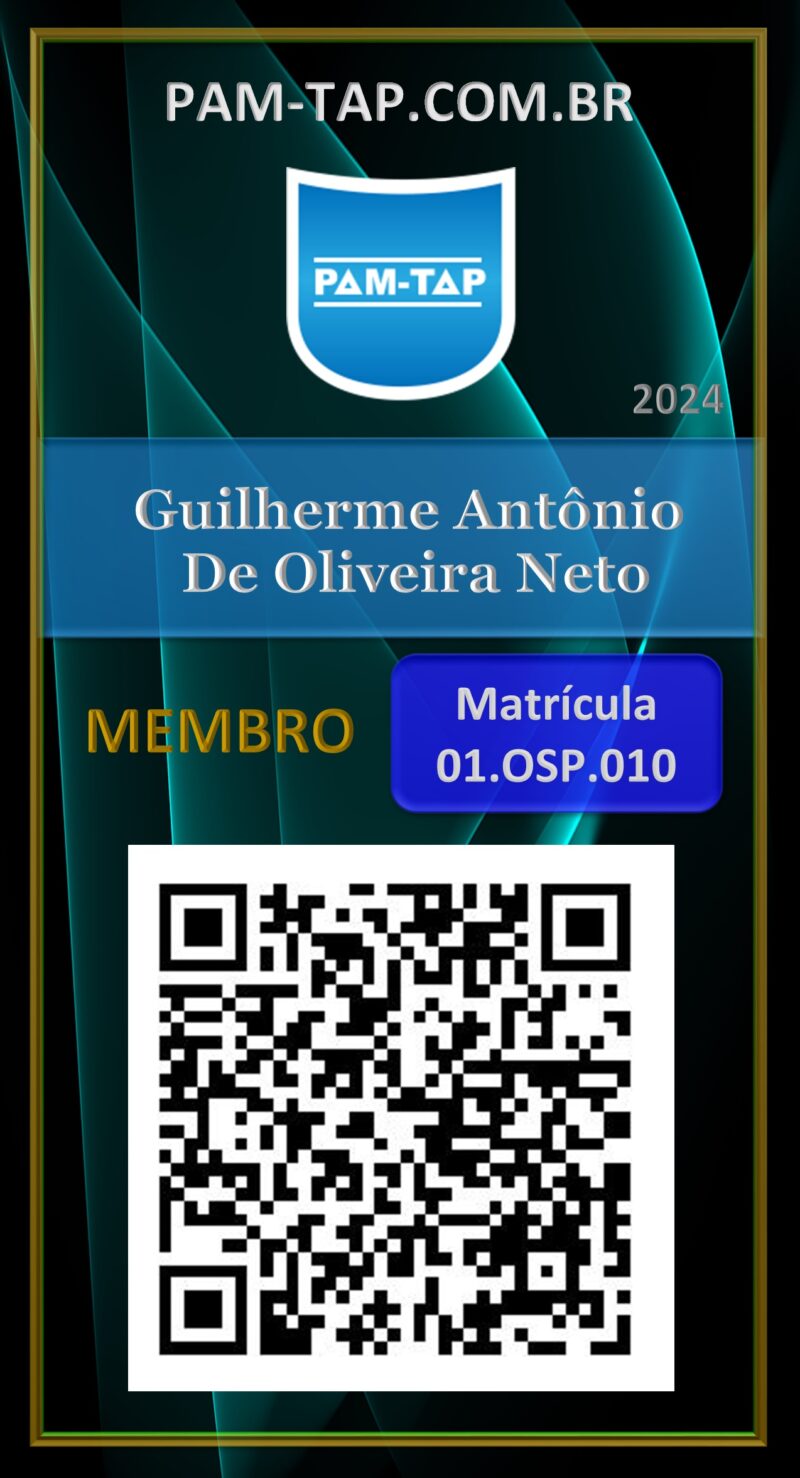 Guilherme Antônio De Oliveira Neto – Carteira Digital – PAM-TAP – HAZMAT – 2023