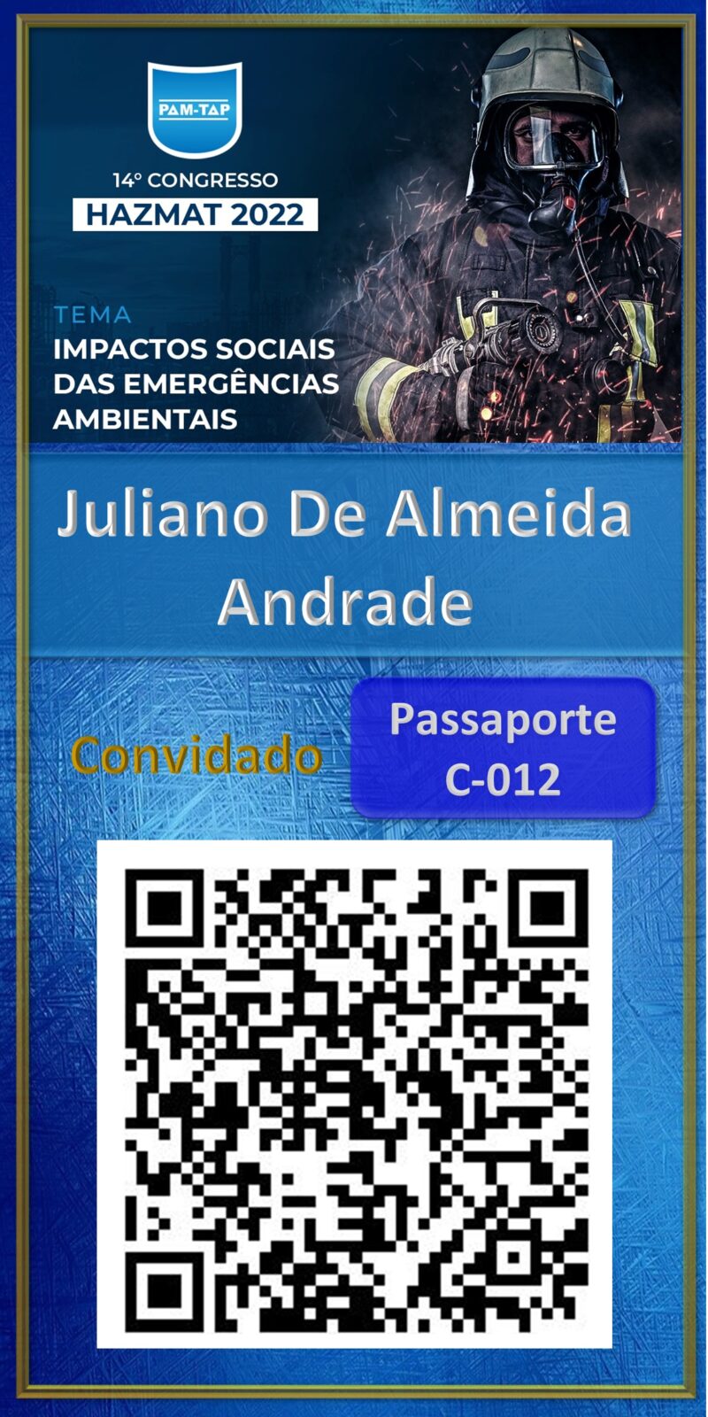 Juliano De Almeida Andrade-Hazmat 2022-Professor