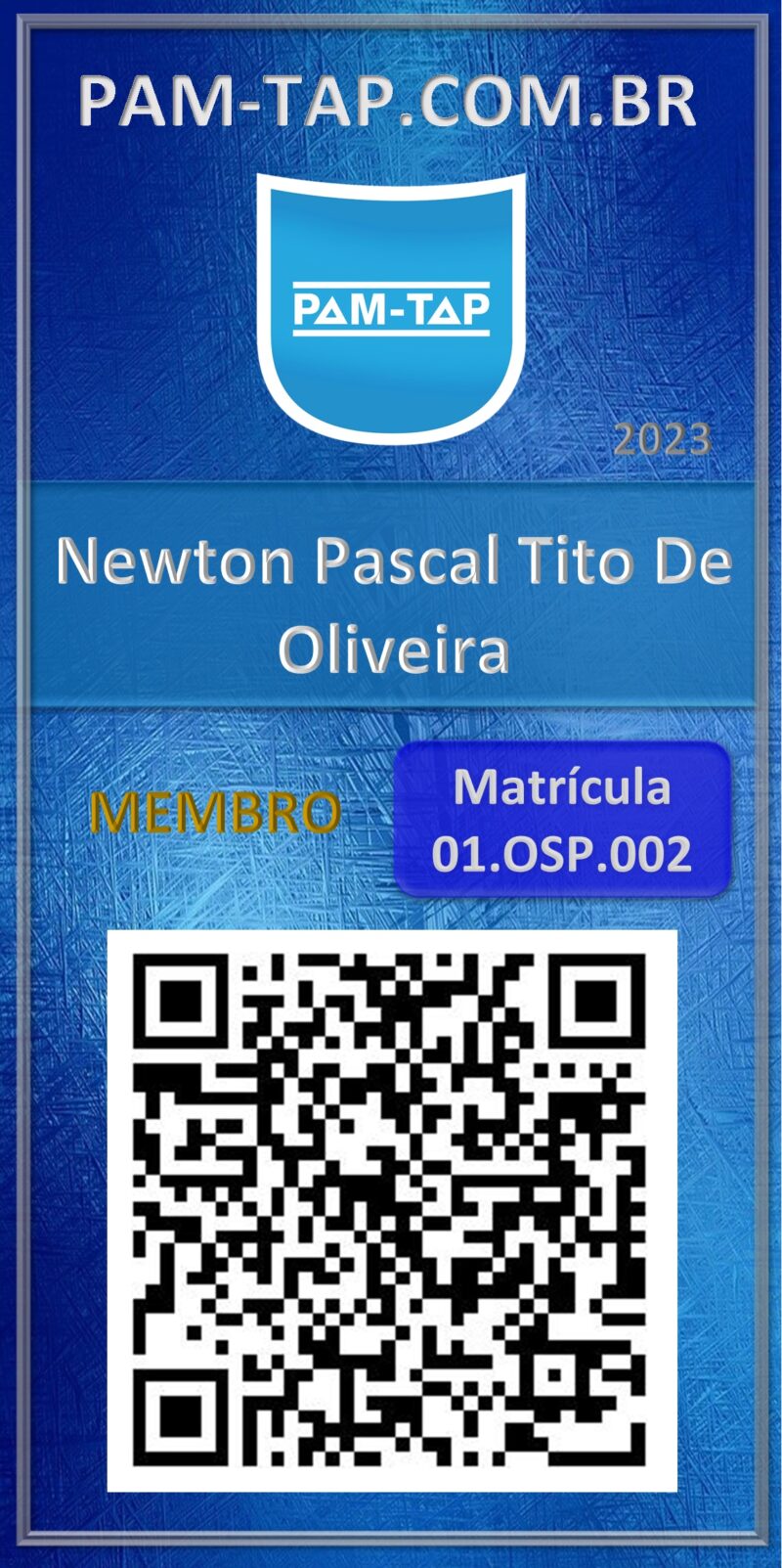 Newton Pascal Tito De Oliveira-Hazmat 2022-Membro