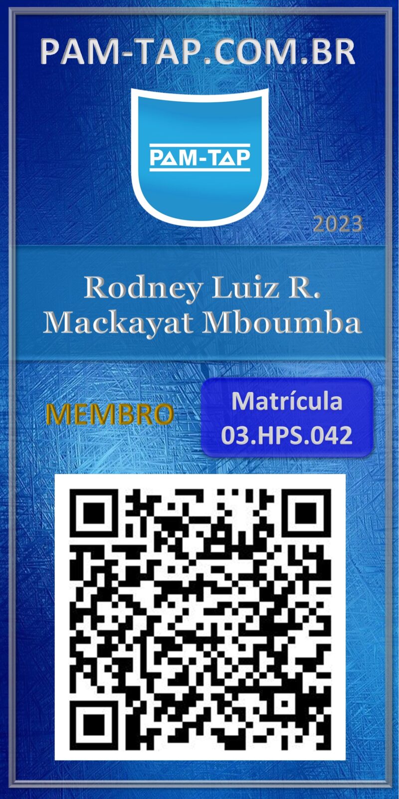 Rodney Luiz R. Mackayat Mboumba-Hazmat 2022-Membro