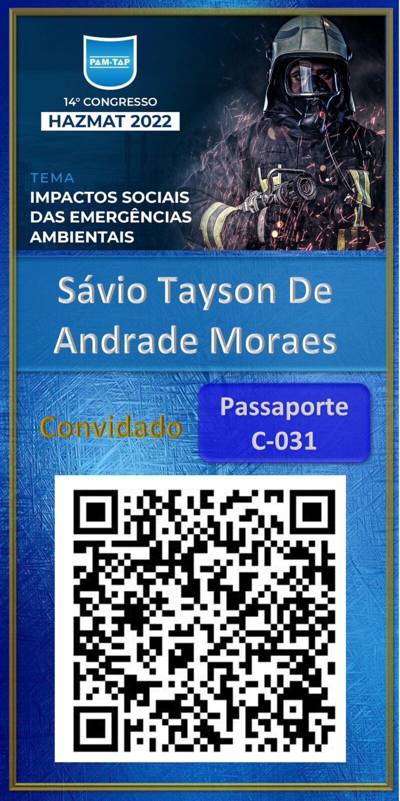 Sávio Tayson De Andrade Moraes-Hazmat 2022-Empresa