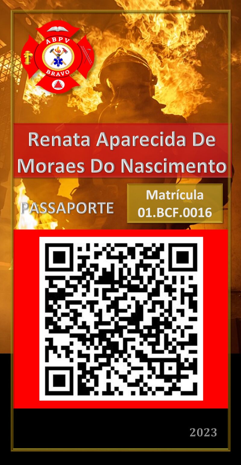 Renata Aparecida De Moraes Do Nascimento – AZIMUTE TAUBATE/SP – Uberlandia – MG – Matricula 01.BCF.016