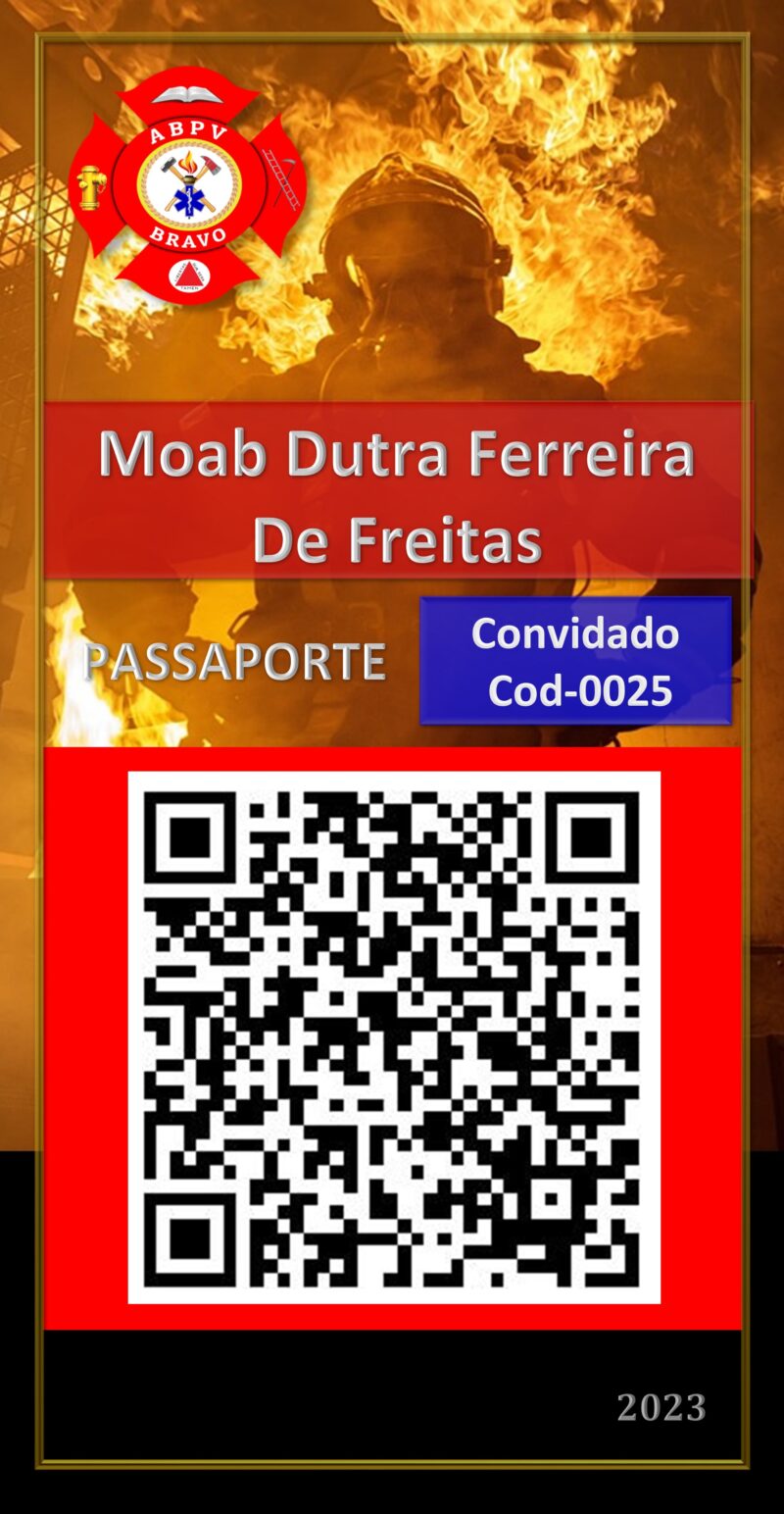 Moab Dutra Ferreira De Freitas – AUTÔNOMA – Uberlandia – MG – Matricula 01.BCF.025