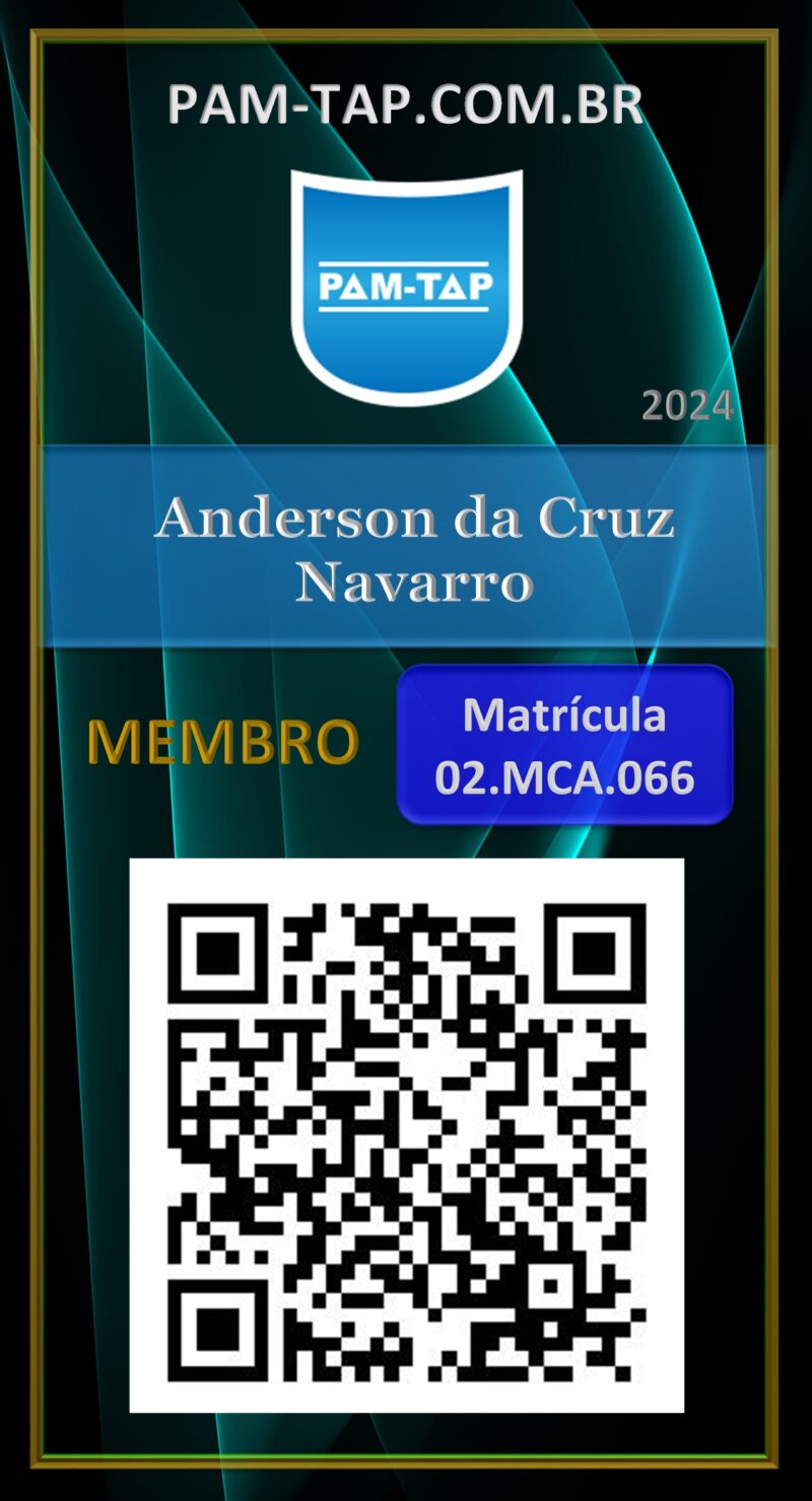Anderson da Cruz Navarro – Carteira Digital – PAM-TAP – HAZMAT – 2023