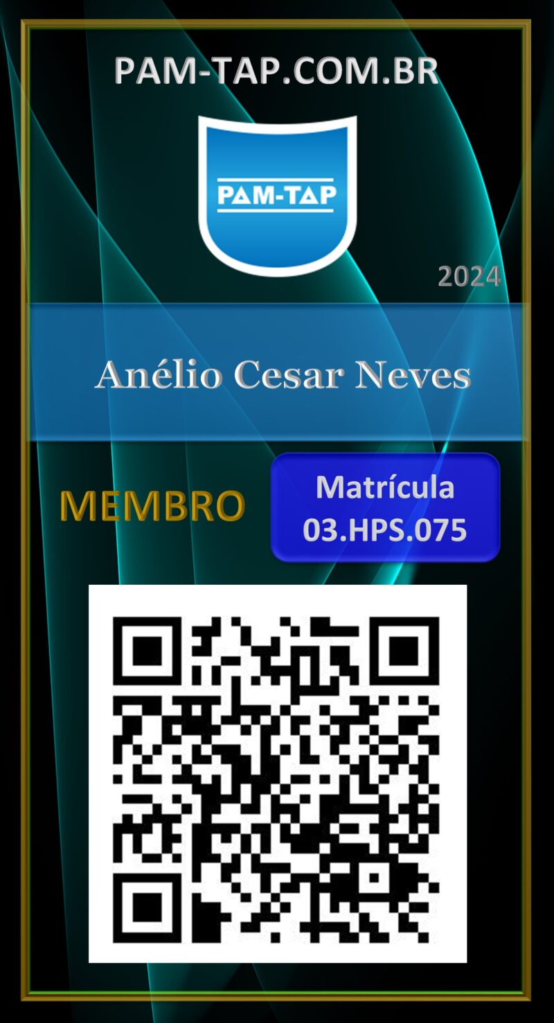 Anélio Cesar Neves – Carteira Digital – PAM-TAP – HAZMAT – 2023