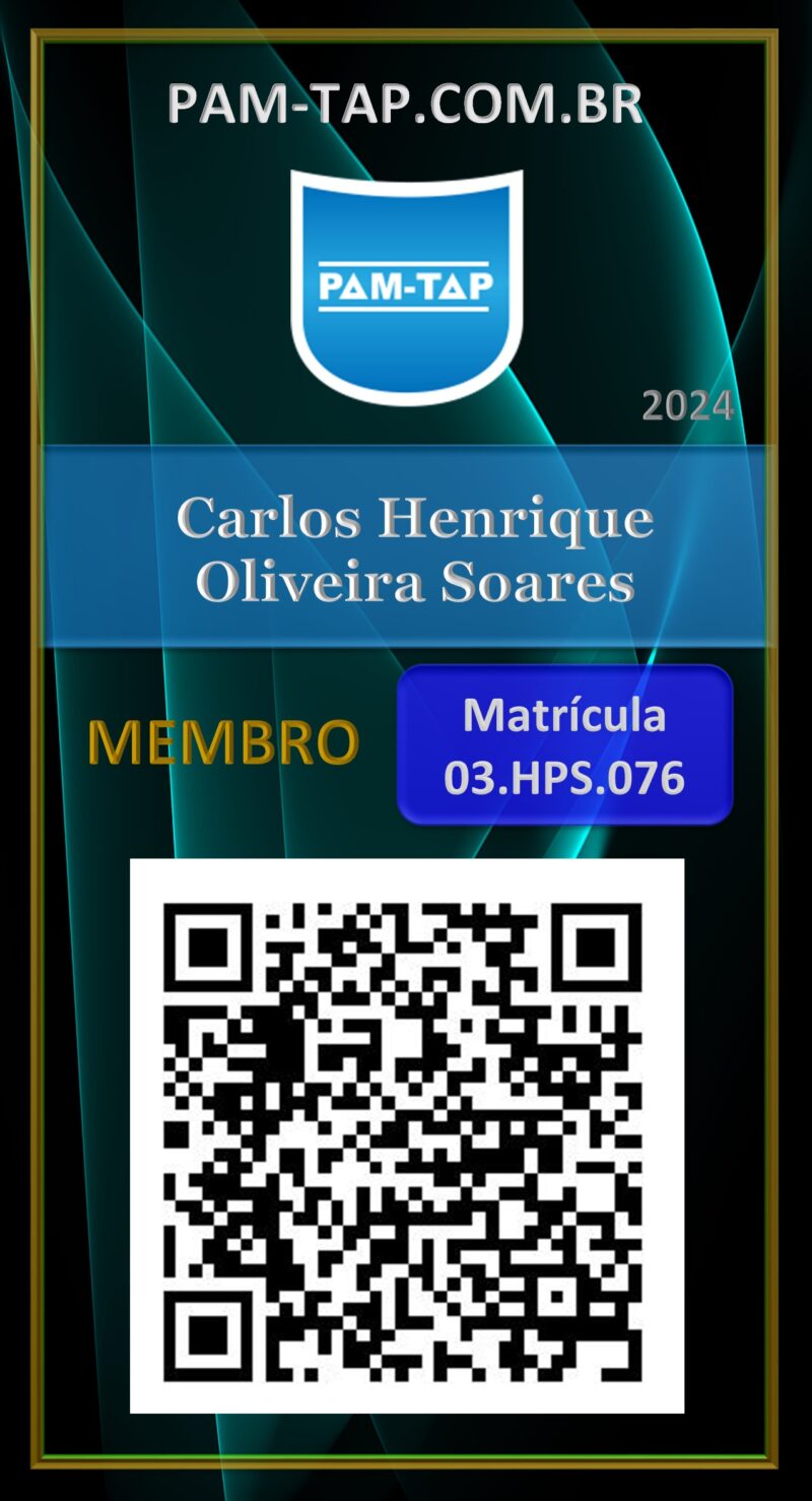 Carlos Henrique Oliveira Soares – Carteira Digital – PAM-TAP – HAZMAT – 2023
