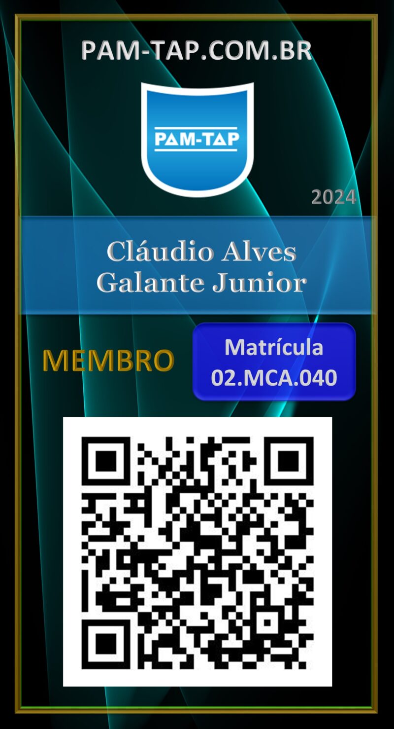 Cláudio Alves Galante Junior – Carteira Digital – PAM-TAP – HAZMAT – 2023