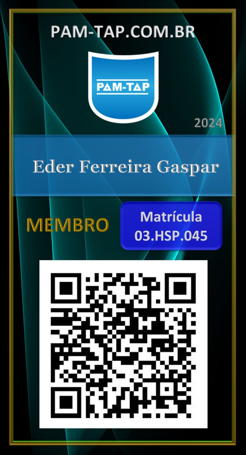 Eder Ferreira Gaspar  – Carteira Digital – PAM-TAP – HAZMAT – 2023