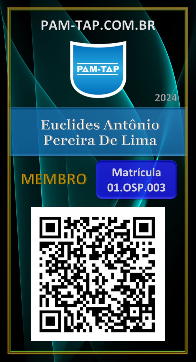 Euclides Antônio Pereira De Lima – Carteira Digital – PAM-TAP – HAZMAT – 2023
