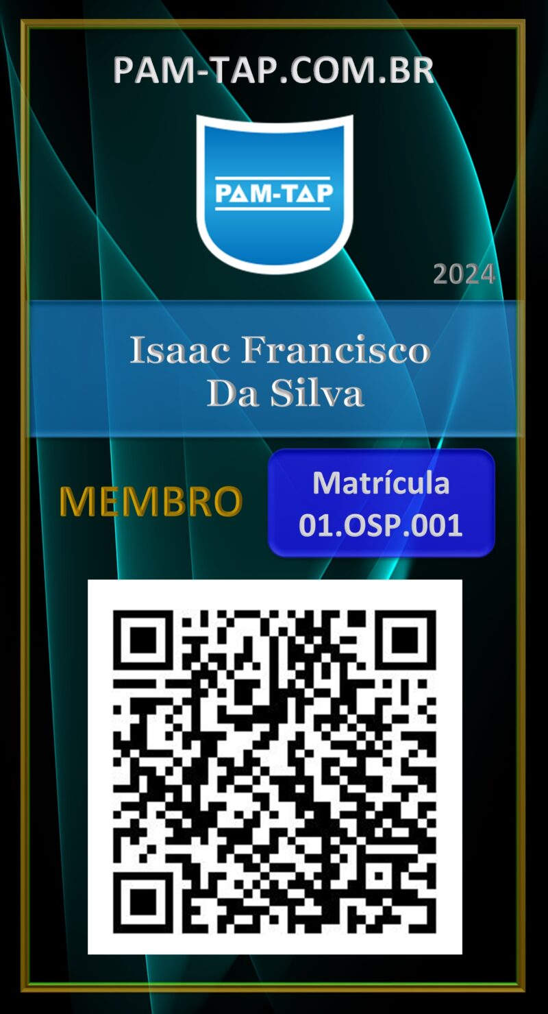 Isaac Francisco Da Silva – Carteira Digital – PAM-TAP – HAZMAT – 2023
