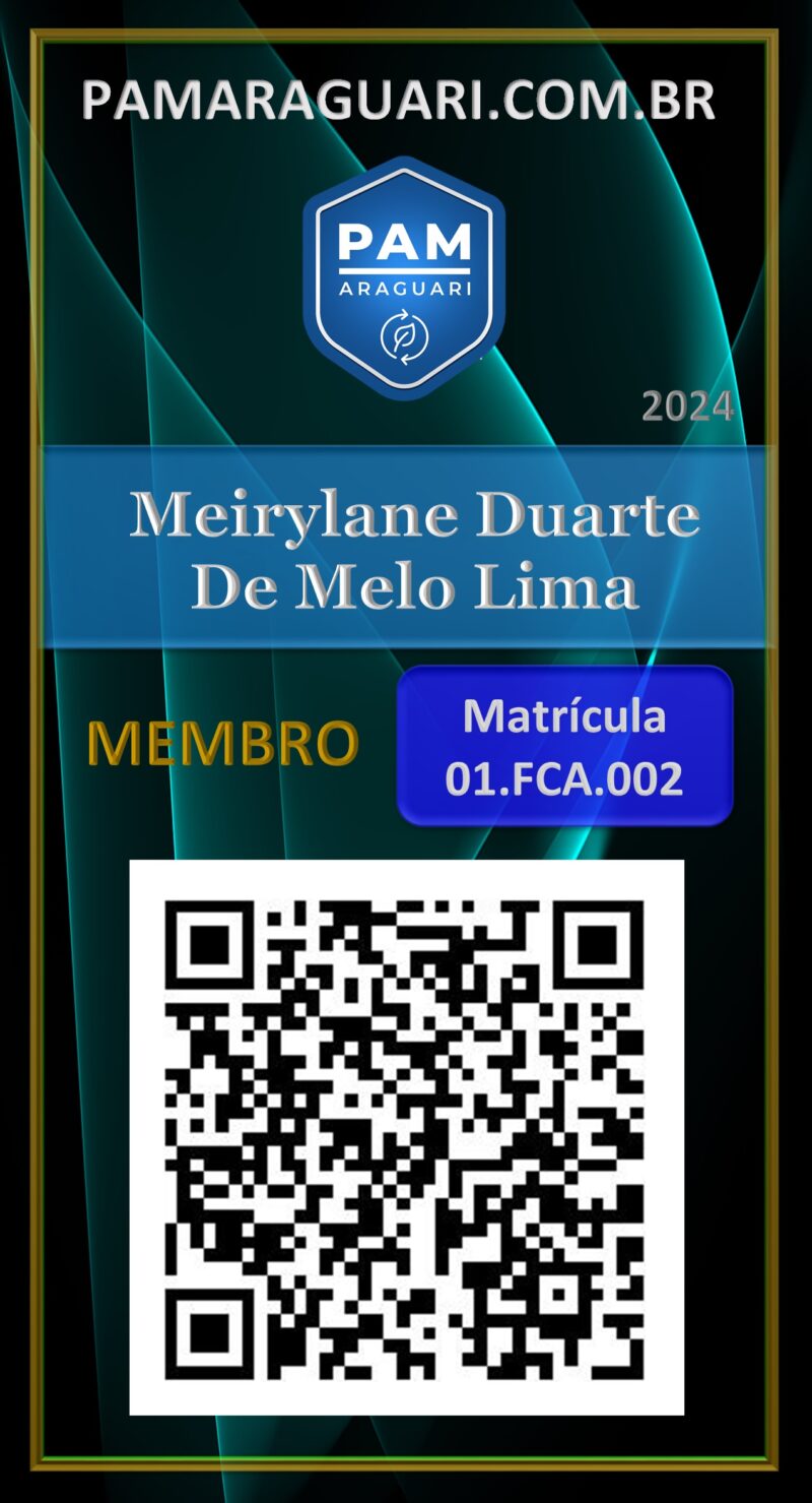 Meirylane Duarte De Melo Lima – Carteira Digital – PAM ARAGUARI HAZMAT – 2023