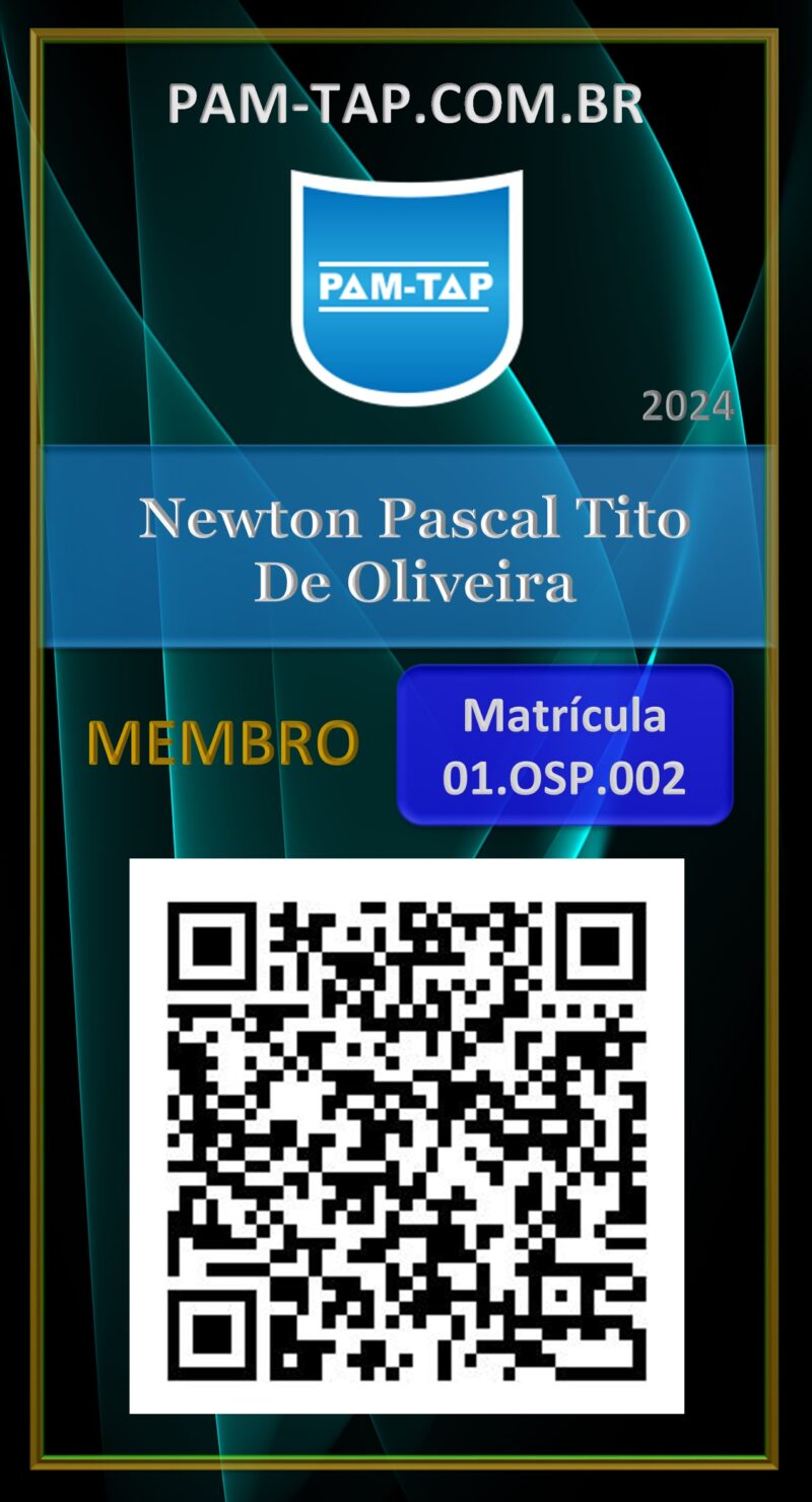 Newton Pascal Tito De Oliveira – Carteira Digital – PAM-TAP – HAZMAT – 2023