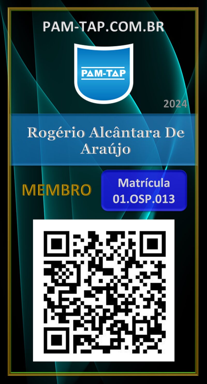 Rogério Alcântara De Araújo – Carteira Digital – PAM-TAP – HAZMAT – 2023