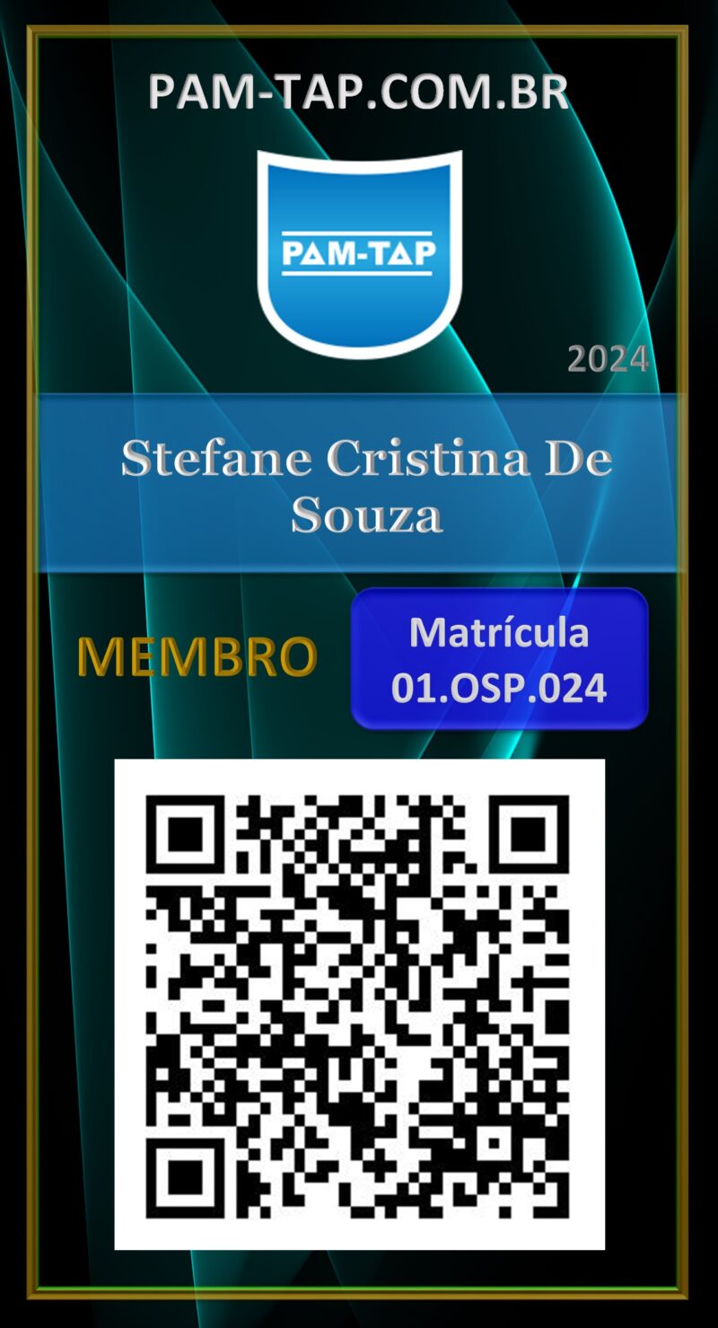 Stefane Cristina De Souza – Carteira Digital – PAM-TAP – HAZMAT – 2023