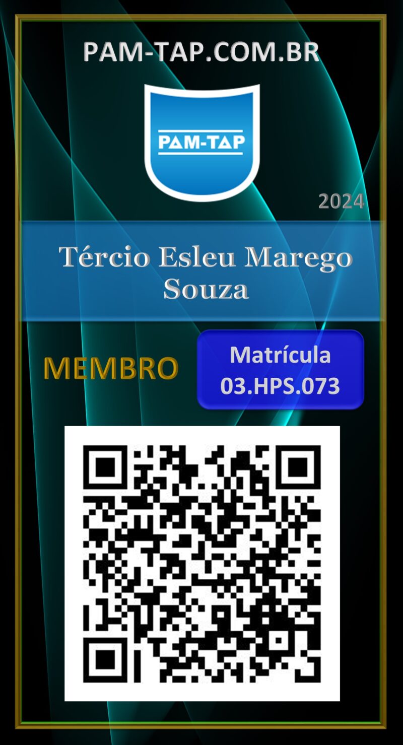 Tércio Esleu Marego Souza – Carteira Digital – PAM-TAP – HAZMAT – 2023