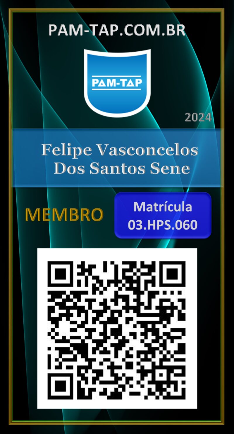 Felipe Vasconcelos Dos Santos Sene – Carteira Digital – PAM-TAP – HAZMAT – 2023