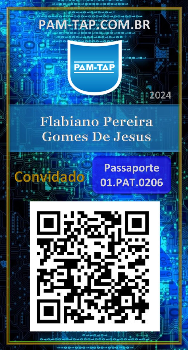 Flabiano Peereira Gomes De Jesus – Carteira Digital – Convidado(a) – Reuniões – Uberaba – MG