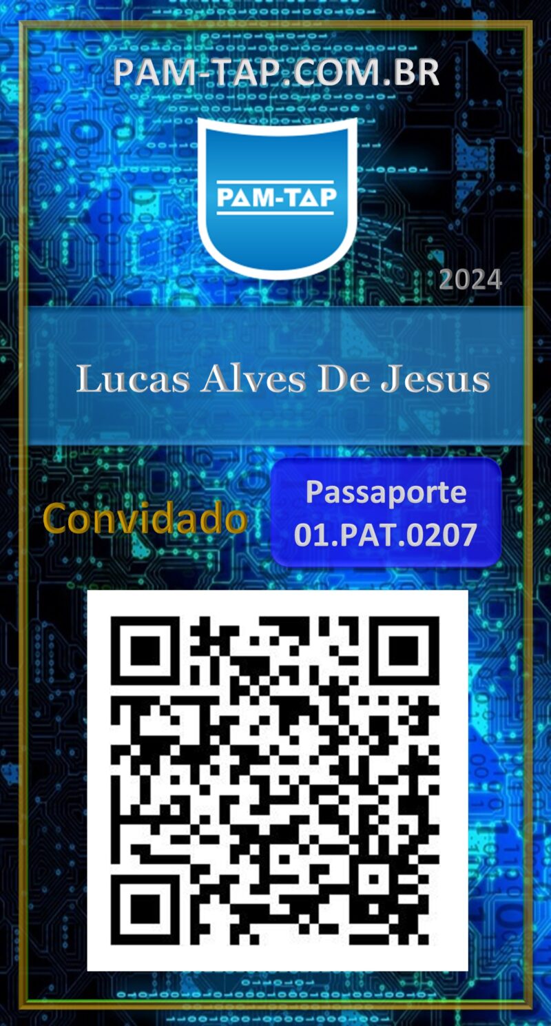 Lucas Alves De Jesus – Carteira Digital – Convidado(a) – Reuniões – Uberlândia – MG