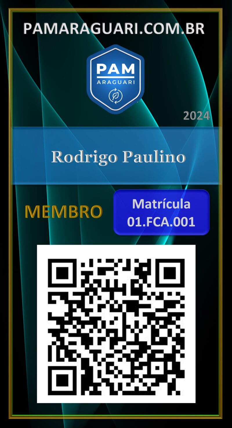 Rodrigo Paulino – Carteira Digital – PAM ARAGUARI HAZMAT – 2023