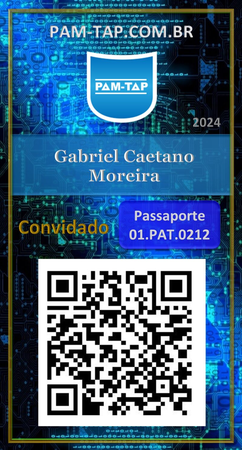 Gabriel Caetano Moreira – Carteira Digital – Convidado(a) – Reuniões – Uberlândia – MG