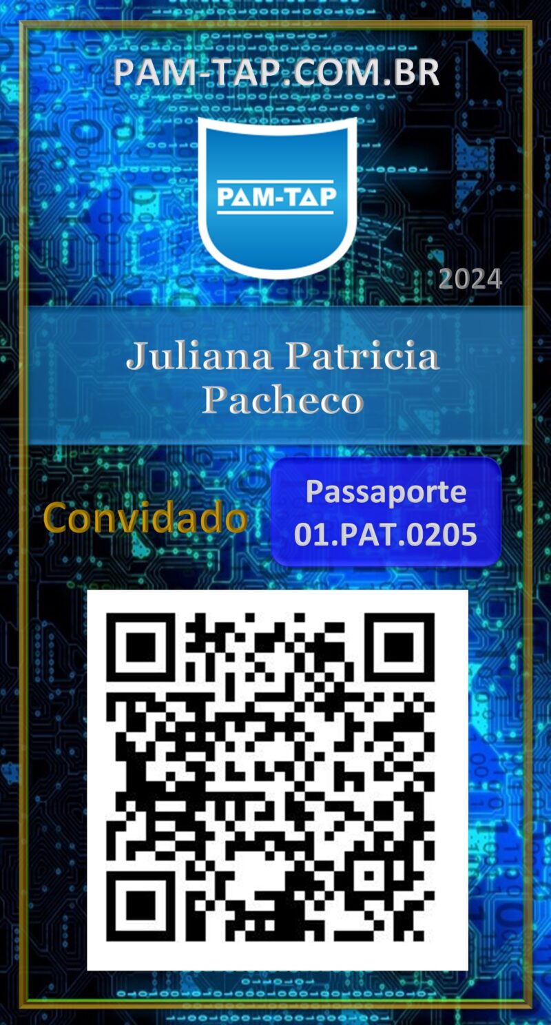 Juliana Patricia Pacheco – Carteira Digital – Convidado(a) – Reuniões – Uberlândia – MG