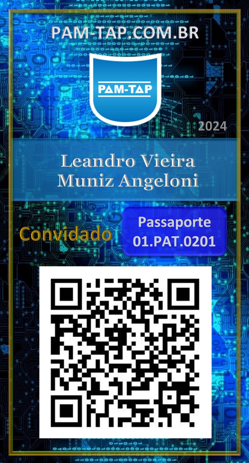 Leandro Vieira Muniz Angeloni – Carteira Digital – Convidado(a) – Reuniões – Uberlândia – MG
