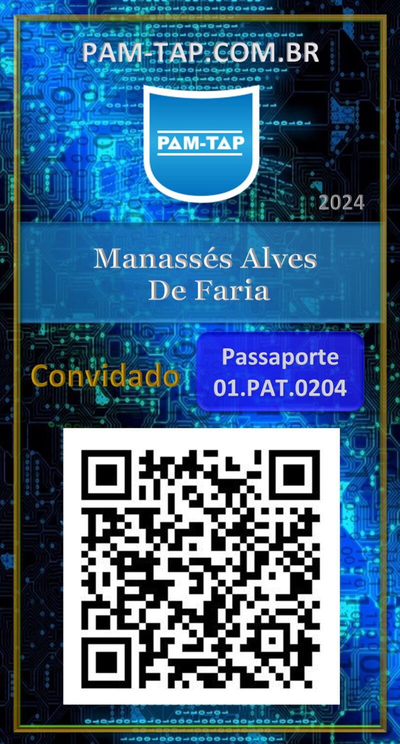 Manassés Alves De Faria – Carteira Digital – Convidado(a) – Reuniões – Uberlândia – MG