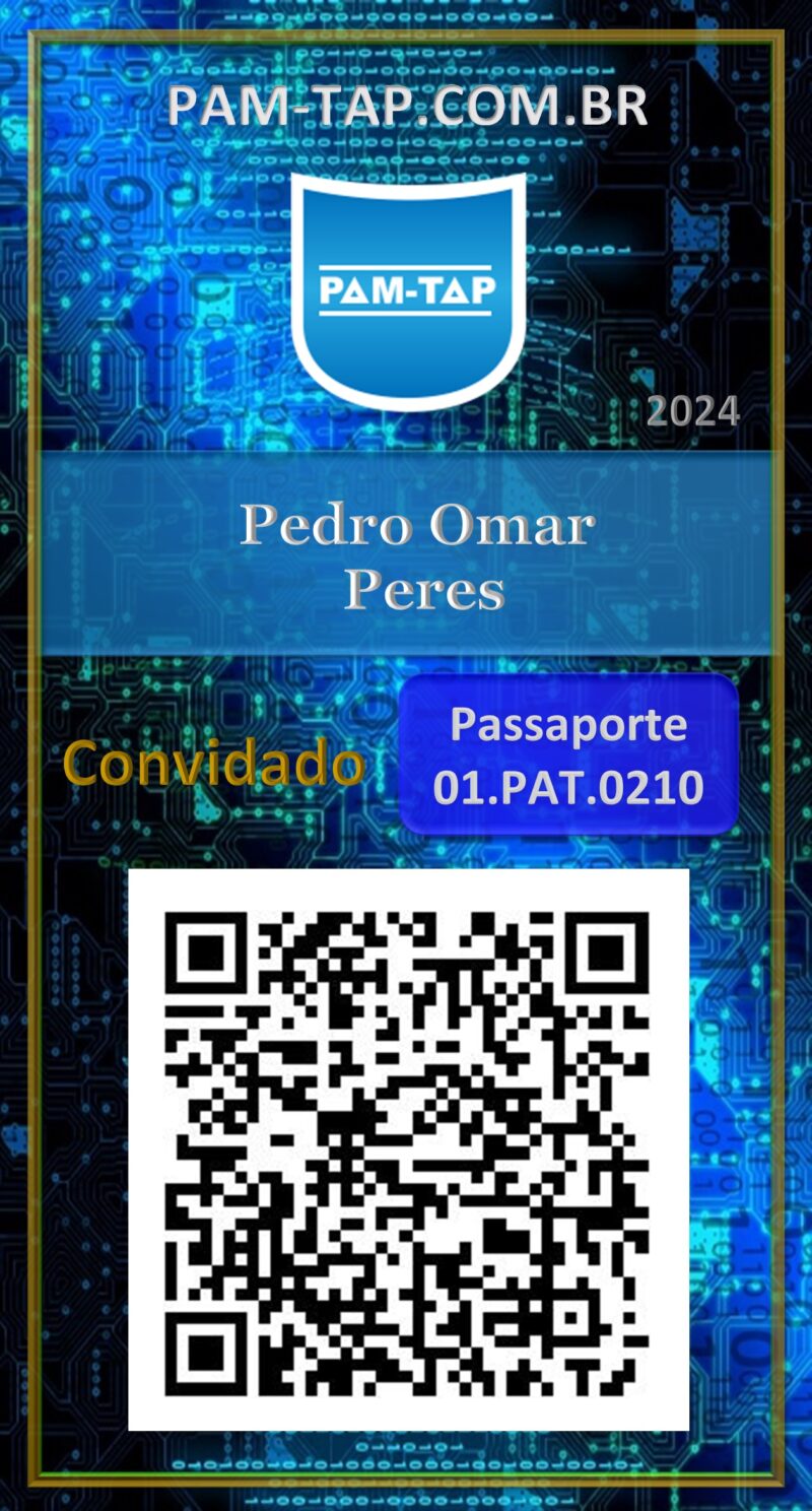 Pedro Omar Peres – Carteira Digital – Convidado(a) – Reuniões – Uberlândia – MG