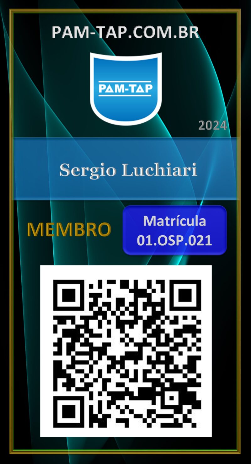 Sergio Luchiari – Carteira Digital – PAM-TAP – HAZMAT – 2023