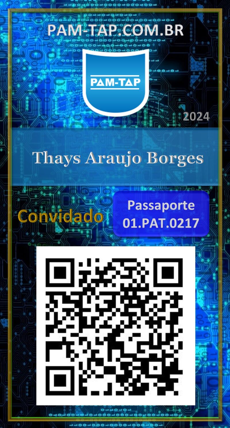 Thays Araujo Borges – Carteira Digital – Convidado(a) – Reuniões – Uberlândia – MG