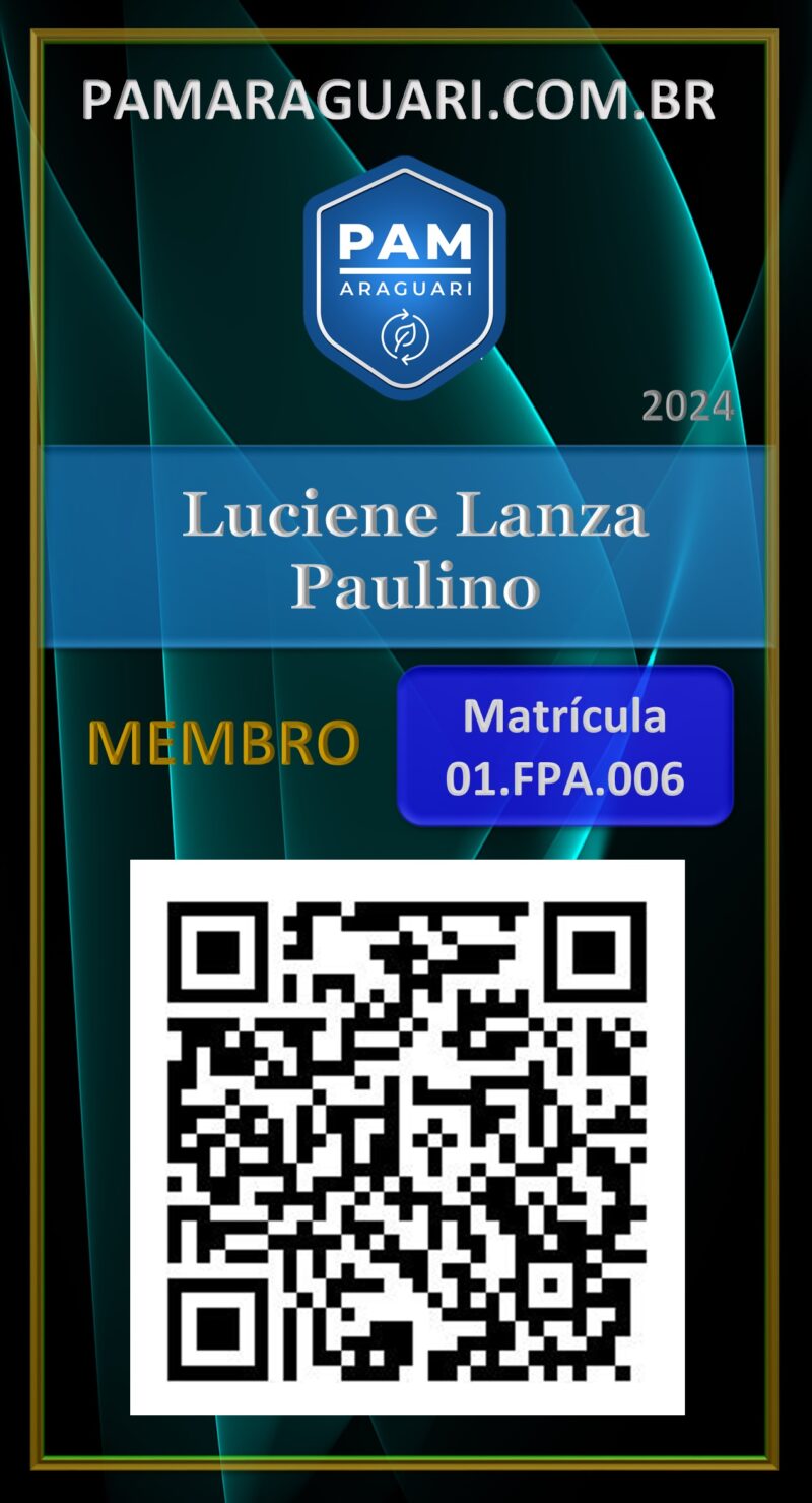 Luciene Lanza Paulino – Carteira Digital – PAM ARAGUARI HAZMAT – 2023