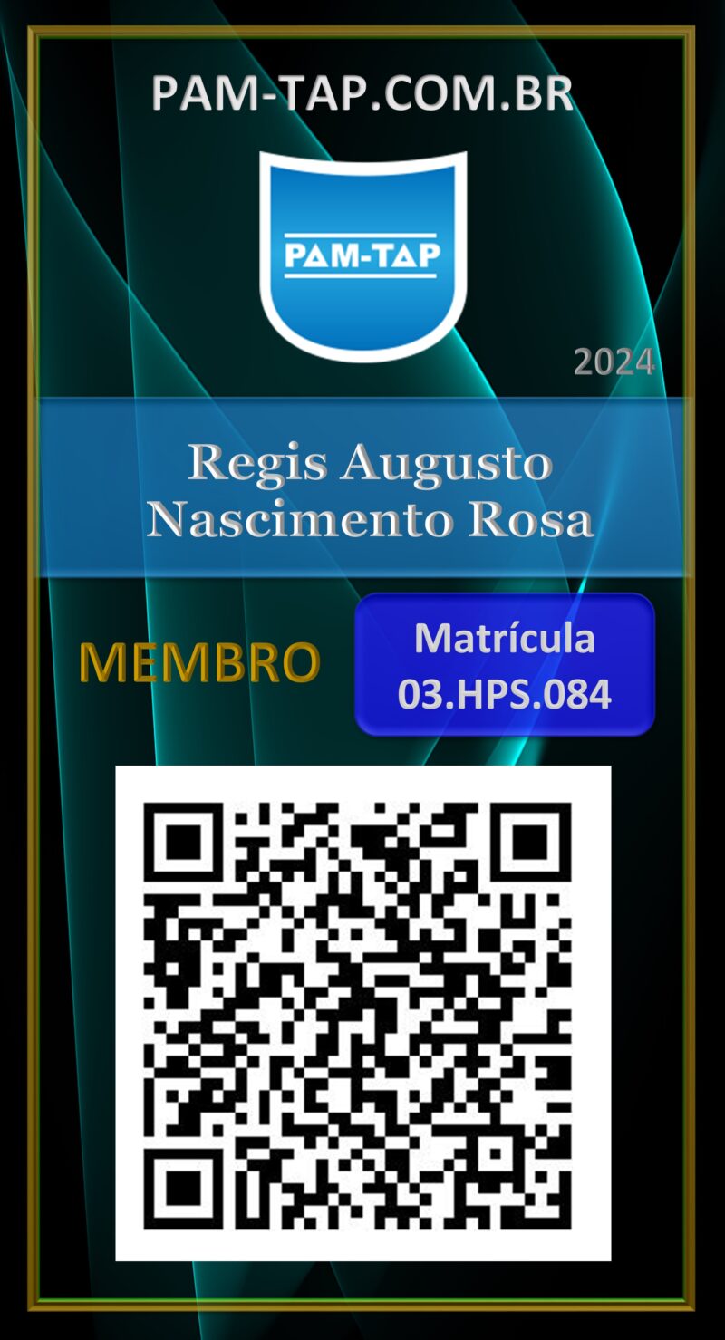 Regis Augusto Nascimento Rosa – Carteira Digital – PAM-TAP – HAZMAT – 2023