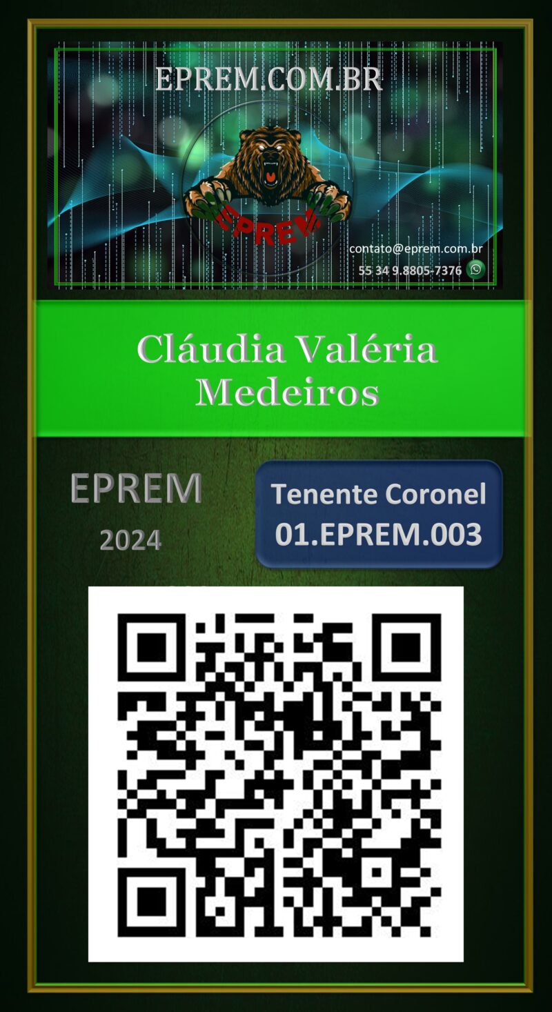 Cláudia Valéria Medeiros – EPREM – Carteira Digital – 2024