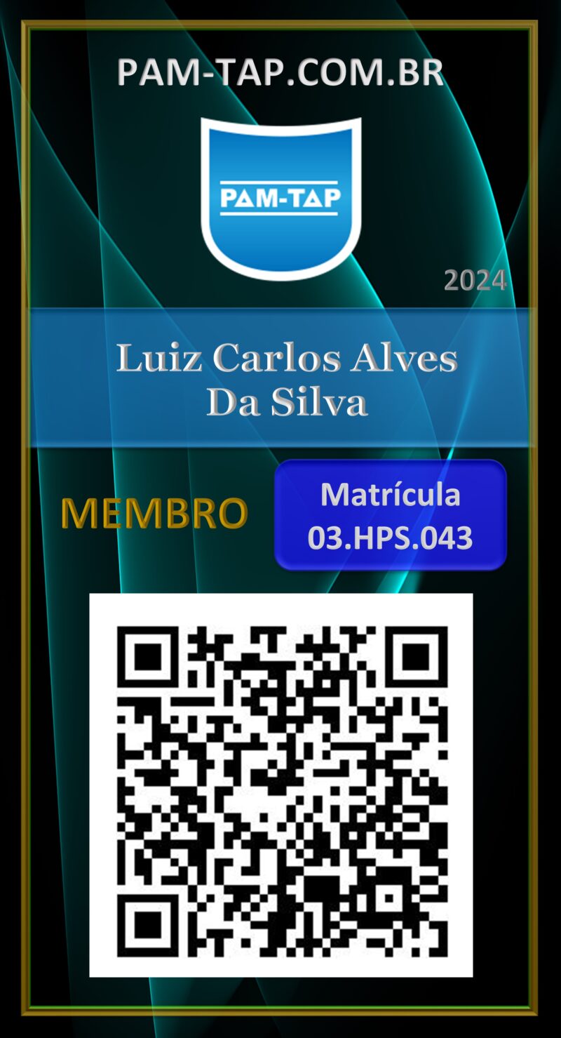 Luiz Carlos Alves Da Silva – AGISEG EMERGÊNCIA QUÍMICA E AMBIENTAL – Carteira Digital – Membro – PAM-TAP