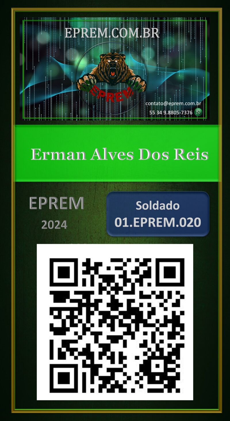 Erman Alves Dos Reis – Carteira Digital – EPREM – Uberlândia – MG