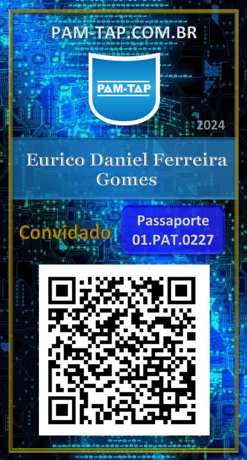 Eurico Daniel Ferreira Gomes  – Carteira Digital – Convidado(a) – Reuniões – Uberlândia – MG