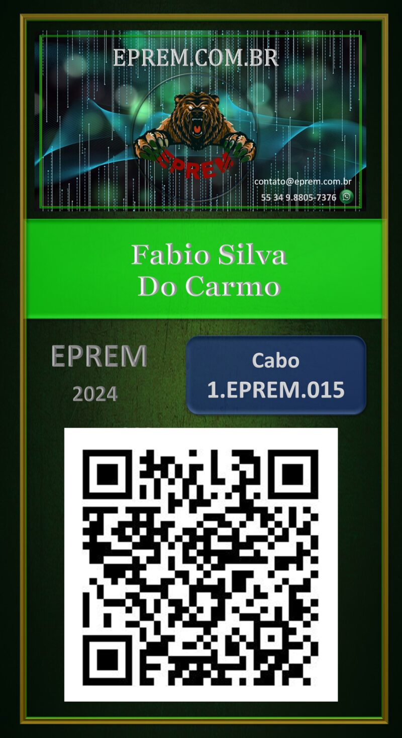 Fabio Silva Do Carmo – Carteira Digital – EPREM – Uberlândia – MG