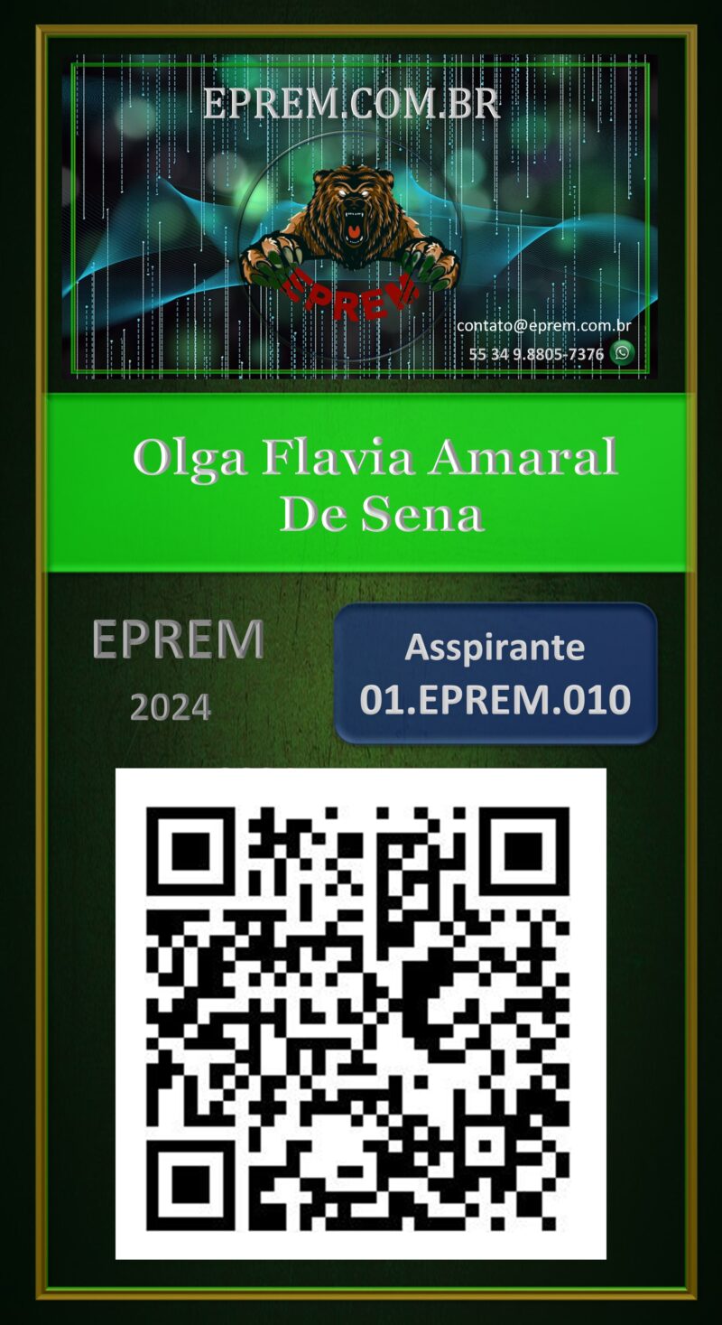 Olga Flavia Amaral De Sena – Carteira Digital – EPREM – Uberlândia – MG