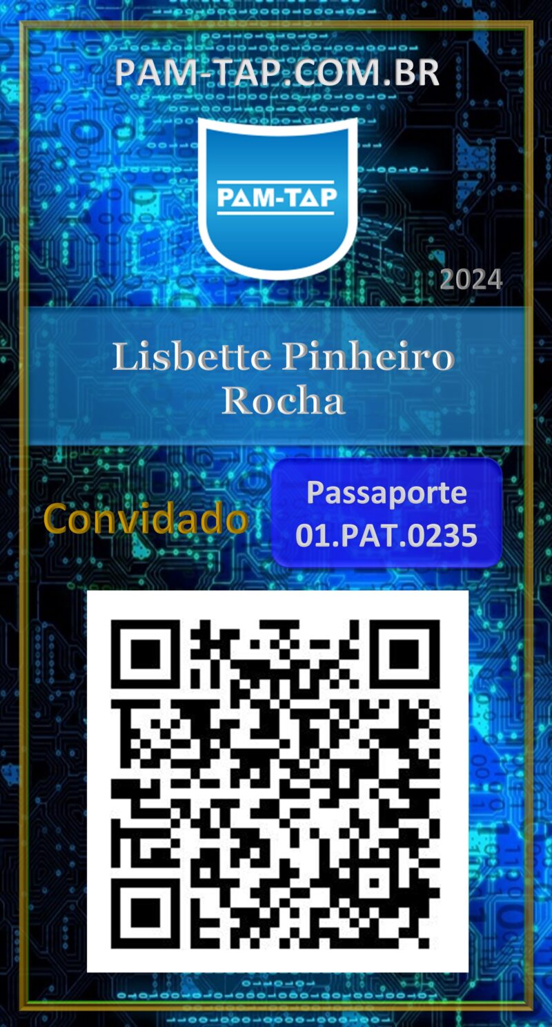 Lisbette Pinheiro Rocha – Carteira Digital – PAM-TAP – Uberlândia – MG