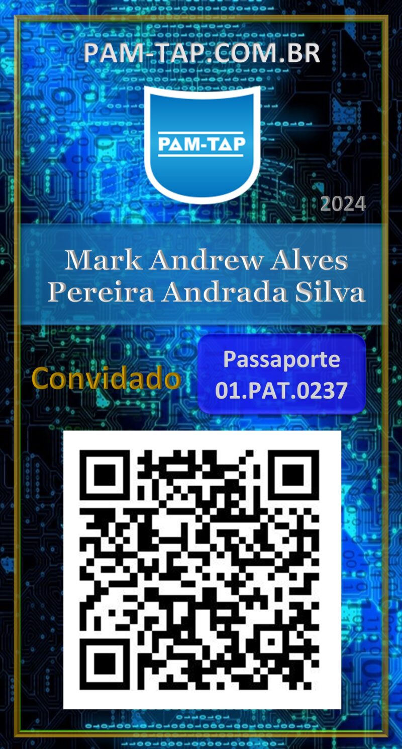 Mark Andrew Alves Pereira Andrada Silva – Carteira Digital – PAM-TAP – Uberlândia – MG