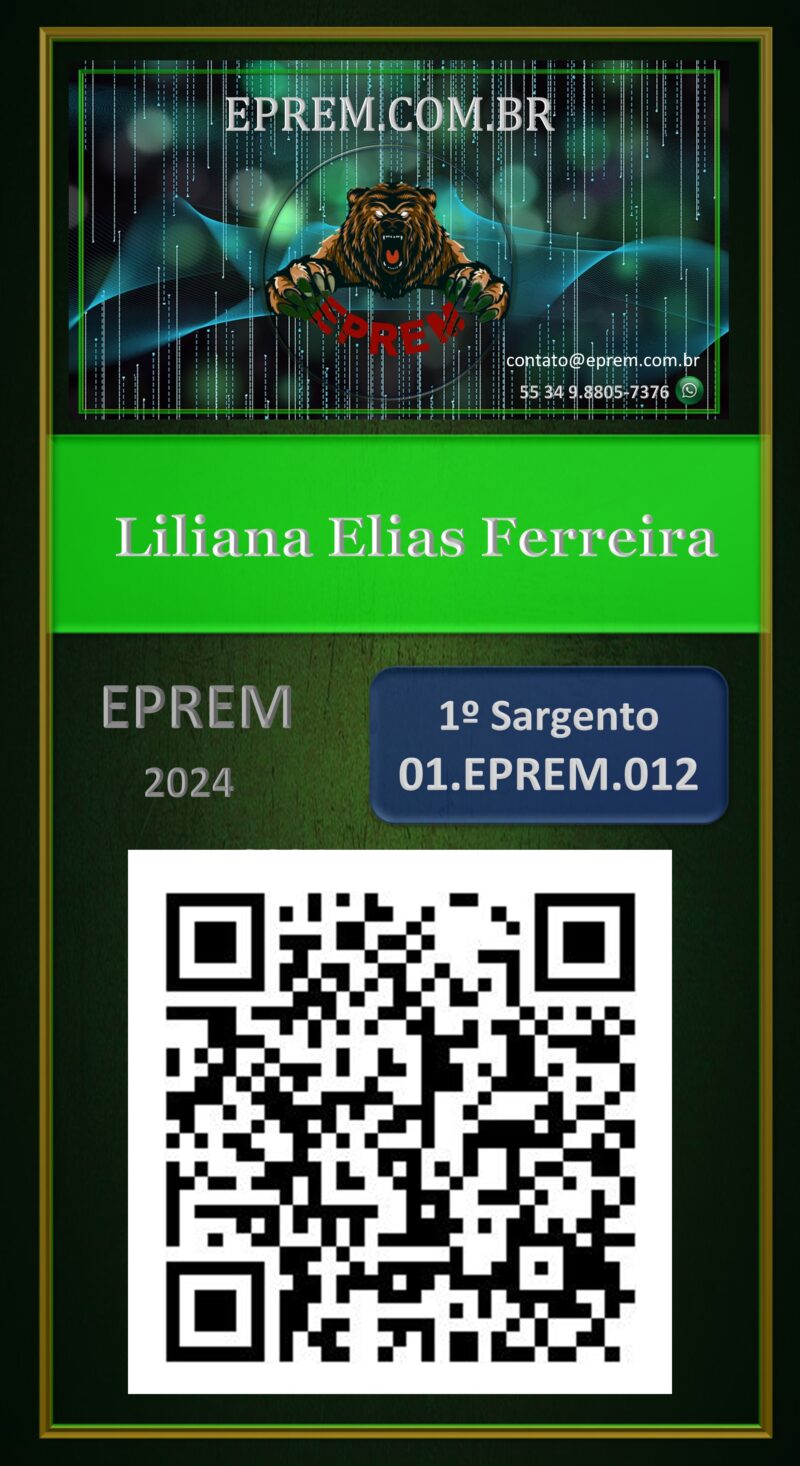 Liliana Elias Ferreira – Carteira Digital – EPREM – Uberlândia – MG
