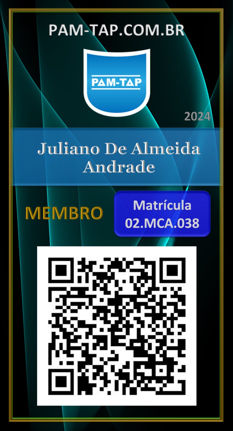 Juliano De Almeida Andrade – OXI AMBIENTAL S.A. – Carteira Digital – Membro – PAM-TAP