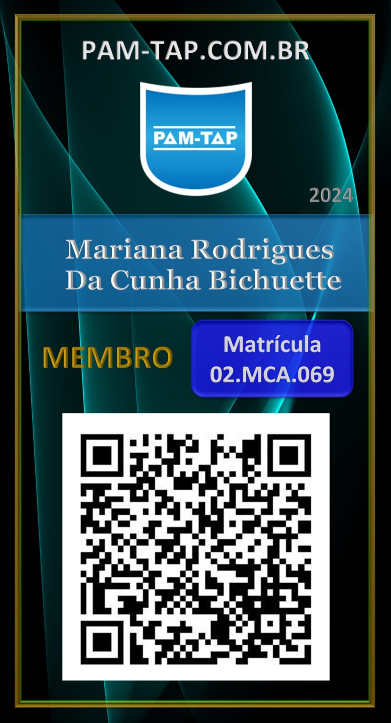 Mariana Rodrigues Da Cunha Bichuette – GRUPO CETRIC – Carteira Digital – Membro – PAM-TAP