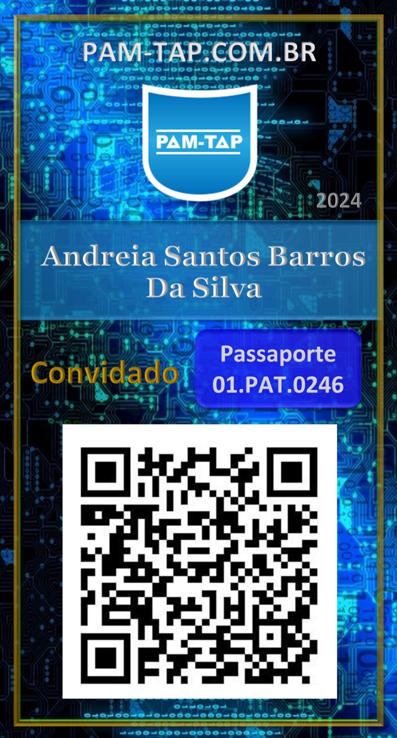 Andreia Santos Barros Da Silva – Carteira Digital – PAM-TAP – Uberlândia – MG